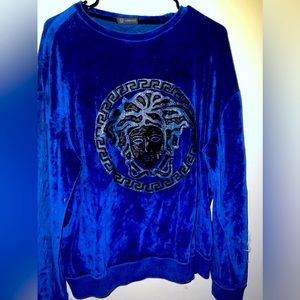 Versace Medusa Velvet Sweater